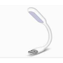 Braventa Collection Sanec USB LED Lamba Katlanabilir Notebook Kitap Okuma Klavye Aydınlatma Beyaz