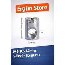 Ergün Store Silindir Somun M6 10X14