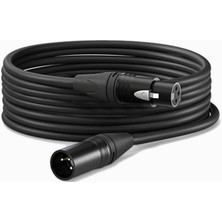 Braventa Collection MCB-15X Kaliteli Stereo Mikrofon Kablosu Xlr + Xlr 15 Metre Siyah Renk