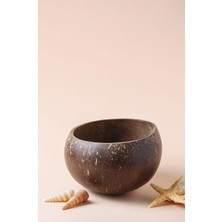 Braventa Collection Kuru Yeşil Jumbo Hindistan Cevizi Kasesi - El Yapımı Coconut Bowl - Atıştırmalık, Sos ve Çerez Kases