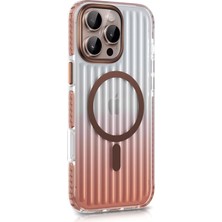 Braventa Collection iPhone 16 Pro Max Için Elite Serisi Magsafe ile Uyumlu Arkası Yarı Saydam Parmak Izi Tutmayan ve Çiz