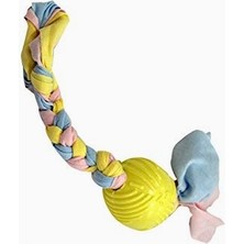 Braventa Collection Eurodog Puppy Sarı Top Diş Kaşıma Oyuncağı 36CM