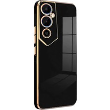 Braventa Collection Tecno Pova 4 Pro Için Kılıf Olive Plated Siyah [pova 4 Pro ile Uyumlu Kılıf - Siyah]