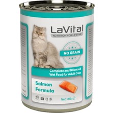 Braventa Collection La Vital Somonlu Ezme Konserve Yetişkin Kedi Maması 400 gr