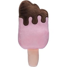 Braventa Collection Köpek Oyuncağı, Dondurma, Peluş, Pembe, 19X8X5CM