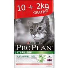 Braventa Collection Pro Plan Sterilised Somonlu Kuru Kedi Maması 10 kg +2 kg Hediye
