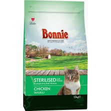 Braventa Collection Bonnie Kuru Kedi Maması, Tavuklu, Yetişkin, Kısırlaştırılmış, Tüm Yaş ve Irklar, 1.5 kg
