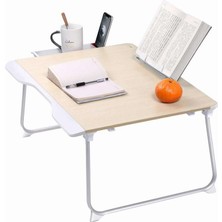 Braventa Collection G6 Ultimate Çekmeceli Notebook Tablet Laptop Çalışma Masası Ahşap Rengi