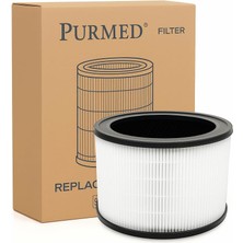 Braventa Collection Purmed Zero Compact Uyumlu Filtre (O) – Hepa + Aktif Karbon Filtre | Hava Temizleyici Yedek Filtre |