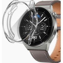 Braventa Collection Watch 4 Pro ile Uyumlu Çerceve Pc Wafture Silikon Kılıf Koruma Watch 4 Pro ile Uyumlu Gard Çerçeve (