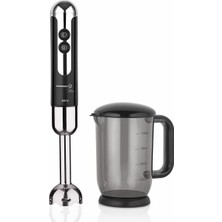 Braventa Collection Korkmaz Mia Duo Siyah Krom Blender Set
