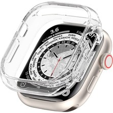 Braventa Collection Watch Ultra ile Uyumlu 49MM ile Uyumlu Pc Çerçeve Tam Koruyucu Kılıf, Watch Ultra ile Uyumlu 49MM Il