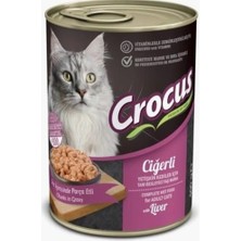 Braventa Collection Crocus Yet. Kedi Ciğerli Yaş Mama 400G, 855-091