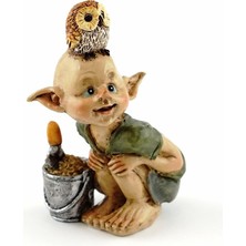 Braventa Collection Top Collection Minyatür Peri ve Teraryum Bahçesi Peri Bahçecilik Heykeli, Kürek ve Kova, Küçük