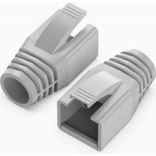 Braventa Collection Primex PX-CAT710 Cat7 RJ45 Koruma Kılıfı Cat7 Cover Gri 10 Adet