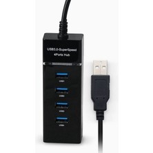 Braventa Collection Port-13 4 Port Hub USB 3.0 Çoğaltıcı Çoklayıcı PG-288-30 Santimetre