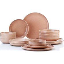 Braventa Collection Kütahya Porselen 4 Kişilik 16 Parça Yemek Takımı 720163 Yavruağzı