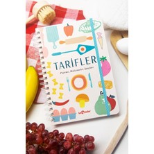 Braventa Collection Le Color Yemek Tarif Defteri Görselli Spiralli Bej