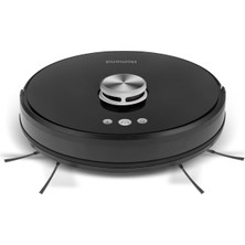 Braventa Collection Homend Alex Laser Pro+ 1283H Siyah Moplu ve Haritalamalı Akıllı Robot Süpürge