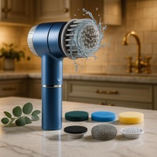 Braventa Collection CB160 Yeni Nesil 2000MAH Çok Amaçlı Şarjlı Temizlik Fırçası - Mavi