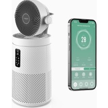 Braventa Collection Xenon Akıllı Fanlı Hava Temizleyici Wi-Fi Mobil Uygulama Denetimli Aromaterapi Özellikli Air Purifie