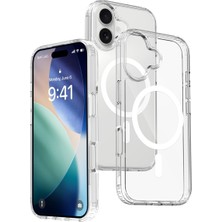Braventa Collection Labs Kablosuz Şarj Destekli Air Hybrid Şeffaf Kılıf, Darbe Emici Tpu + Pc Şeffaf Kılıf (Iphone 17)