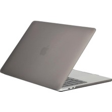 Braventa Collection Labs Blogy MacBook Pro 14.2 Inç ile Uyumlu Crystal Fit Kılıf (Gri)