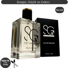 Soft And Glow No. 114 Erkek Parfümü 50 ml - Yoğun Esanslı Odunsu Gurme Erkek Kokusu
