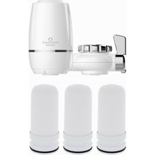 Braventa Collection Greentech Water Seramik Filtreli Musluk Ucu Arıtıcı / 3 Adet Seramik Filtreli KARTUŞ/GW-D02P2