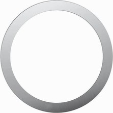 Braventa Collection Power Metal Magsafe Halka Yüzük Ring iPhone 8 ve Üstü Model ile Uyumlu Gümüş Lvrng