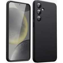 Braventa Collection Ggm Aksesuar S24 ile Uyumlu Içi Kadife Kamera Korumalı Lansman Silikon Kılıf Ince Yapılı Tam Koruma