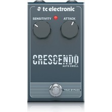 Braventa Collection Tc Electronic Crescendo Otomatik Swell Duyarlı Hilal Pedalı, 2 Düğmeli Arayüzlü, Gitar Hattı Manipül