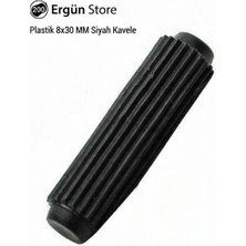 Ergün Store Plastik Kavela Siyah 8X30 200 Adet