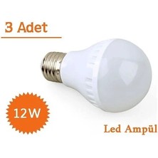 LTG Nova 12W Enerji Tasarruflu LED Ampul ( 3 Adet )