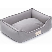 Braventa Collection Pet Comfort Delta Leo Gri Kedi ve Köpek Yatağı Xs 45X55CM