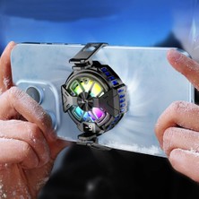 Braventa Collection Profesyonel Kablolu Yarı Iletken Şok Buzlama iPhone Uyumlu Fan Radyatör Şok Soğutma Fanı Yeni Nesil