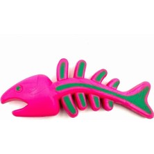 Braventa Collection Tasma Market 12CM Balık Modelli Köpek Diş Kaşıma Oyuncağı Mor