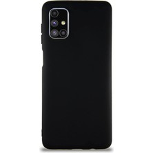Braventa Collection Kzy Iletişim M51 ile Uyumlu Kılıf Soft Premier Renkli Silikon Kapak - Siyah