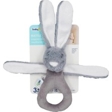 LTG Nova Mey Ithalat® Tutmalı Peluş Mini Tavşan 842 Gri