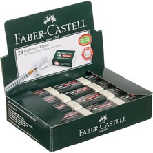 Braventa Collection Faber-Castell 7085 Beyaz Orta Boy Silgi, 24'lü