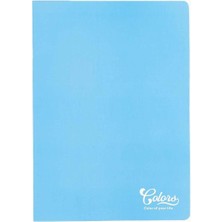 Braventa Collection Colors A5 60 Yaprak Kareli Defter, Sarı
