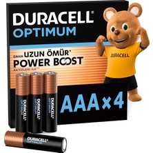 Braventa Collection Optimum Aaa Ince Kalem Alkalin Pil, 4’lü Paket, 1.5V, Saklama Paketi - LR03 MX2400