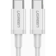 Braventa Collection Type-C To Type-C Hızlı Şarj ve Data Kablosu, 2 Metre, Beyaz