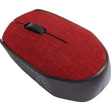 Braventa Collection KM-218 USB Kırmızı 2.4ghz Kumaş Yüzey Kablosuz Mouse
