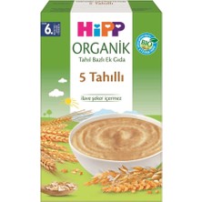 LTG Nova Mey Ithalat® Organik 5 Tahıllı Tahıl Bazlı Kaşık Maması 200 gr