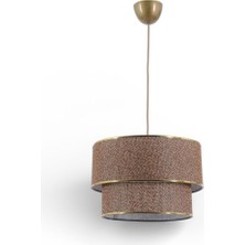 Elizim Home Lighting Pasta Tekli Abajur Sarkıt Avize