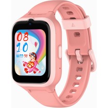 Braventa Collection Kids Watch Play 4.5g Sim Kartlı Akıllı Çocuk Saati Gps Konum Takibi Görüntülü Görüşme (Pembe)