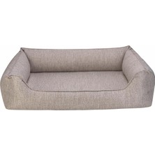 Braventa Collection Pet Comfort Delta Varius Açık Gri Köpek Yatağı Xl 80X105CM