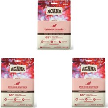 Braventa Collection Indoor Entrée | 3'lü Paket | 3 x 340 G | Yetişkin Kediler Için Kuru Yem | Tavuk ve Hindi Hayvansal P