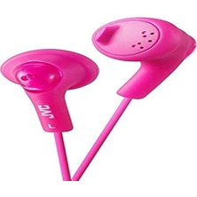 Braventa Collection Jvc Gumy HA-F160-P-E Kulak Içi Stereo Kulaklık, Bas Güçlendirme ve 3,5 mm Jak Kablosu (1,2 M) - Pemb